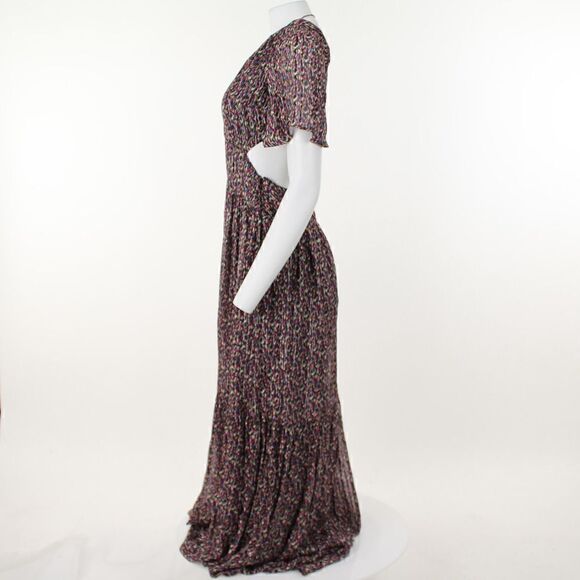 Ba&sh Divine Silk-Blend Maxi Dress - Picture 3 of 5